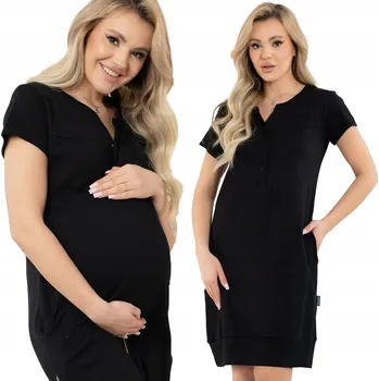 Dámská noční košile Noční Formommy černá velikost XXL