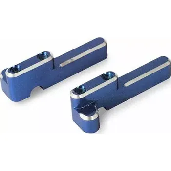 RC model Traxxas držák serva řízení/převodovky hliník modrý