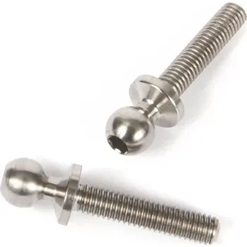 Team Losi Racing TLR kulový čep 4.8x14mm titan (2): 22