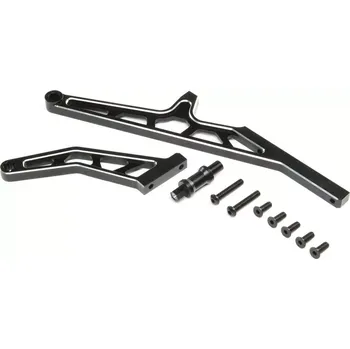 Losi příčka šasi zaní, hliník: DBXL-E 2.0