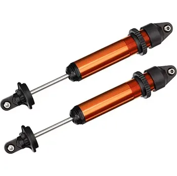 RC náhradní díl Traxxas tlumič GTX hliníkový oranžový (2)