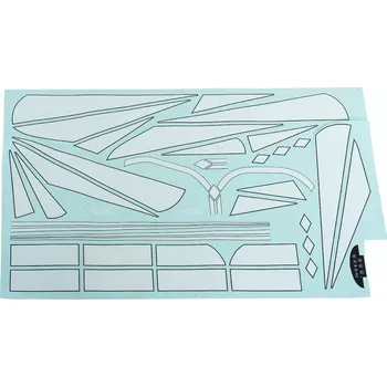 E-flite samolepky: Pitts 0.85m