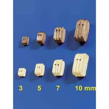 Krick Modelltechnik Krick Blok lanoví dvojitý světlý 5mm (10)