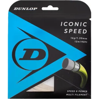 Tenis DUNLOP ICONIC SPEED NATURAL 12 m tenisový výplet