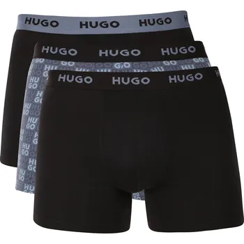 Pánské spodní prádlo 3PACK pánské boxerky HUGO vícebarevné (50532559 970) L Možnost vrácení zboží ZDARMA do 120 dnů!
