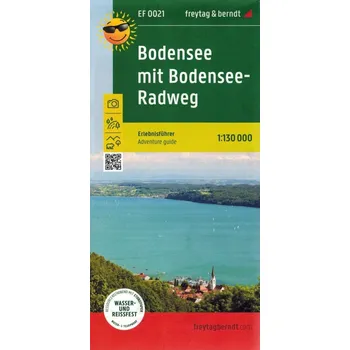 JEZIORO BODEŃSKIE I OKOLICE mapa rowerowa FREYTAG & BERNDT 2023 Kolektiv autorů
