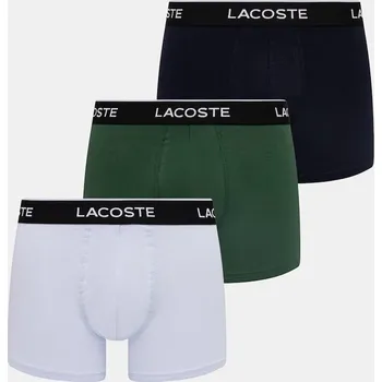 Pánská móda Boxerky Lacoste 3-pack 5H1300 vícebarevná MLA, vel. S