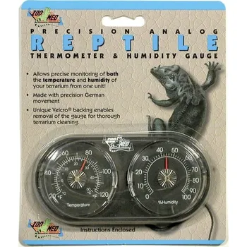 Teraristika Zoo Med Thermometer/Hygrometer analog