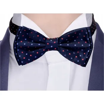 Dámské spodní prádlo ELEGANTNÍ TMAVĚ MODRÁ + KRABIČKA Klasická motýlka 12x6 cm Motýlek do košile mz33C