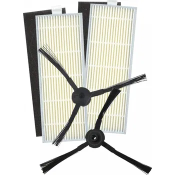 Sada příslušenství pro robotický vysavač Kartáčky a HEPA filtry k vysavači TESLA RoboStar T50 sada 2+2ks