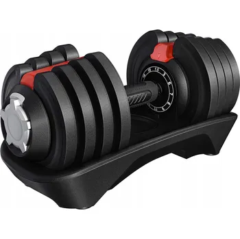 SADA ČINEK Yaheetech Nastavitelné činky 12 v 1, od 1,5 kg do 18 kg