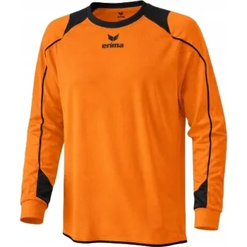 Dámské tričko Sportovní tričko Erima oranžovo-černé s dlouhým rukávem, velikost vel.