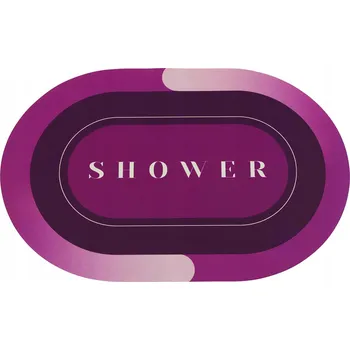 Koupelnová předložka RYCHLESCHNOUCÍ KOUPELNOVÁ PŘEDLOŽKA PROSTISKLUZOVÁ PODLOŽKA 60X90 cm