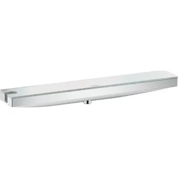 Sprchový držák Hansgrohe Rainfinity - Nástěnné kolínko s držákem a poličkou, chrom 26843000