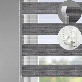 Roleta ROLETA DEN A NOC PREMIUM 126x240 cm VOLNĚ VISÍCÍ S NAPÍNACÍM MECHANISMEM