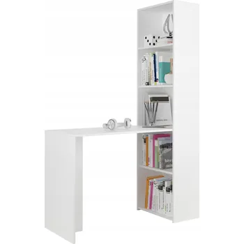 Psací stůl Obdélníkový psací stůl Framire 120 x 50 x 180 cm bílý