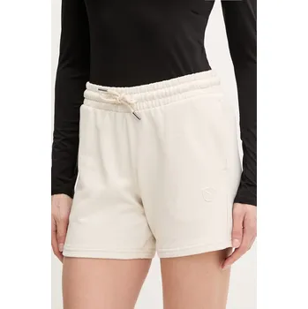 Pánské oblečení Bavlněné šortky Puma Essential elevated 691859 béžová 02X, vel. L