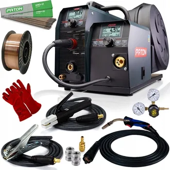 Svářečka Svařovací stroj Migomat PATON MultiPRO 350A 15-4 MIG MAG MMA TIG HF 400V IGBT