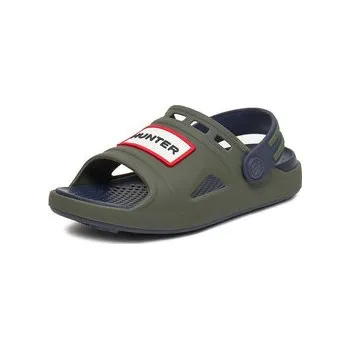 Dámské pantofle Hunter Nazouváky P4047539-CH Khaki 34