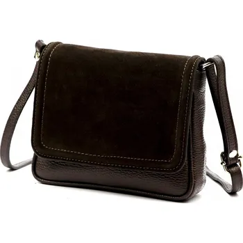 Kabelka Kožená dámská kabelka LUKA 26-016 BRAZ