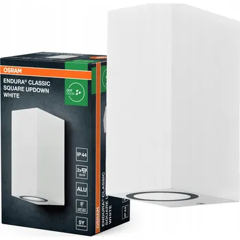 Venkovní osvětlení OSRAM Venkovní nástěnné svítidlo ENDURA Classic Square Updown, bílé, patice GU10