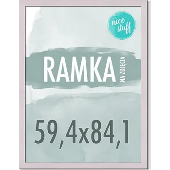 Obraz RÁMEČEK 59,4X84,1 A1 RÁMEČEK NA FOTKY Rámy na fotky pudrově fialová