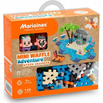 ostatní stavebnice Stavebnice Mini Waffle Marioinex Ostrov pokladů 148 dílů