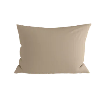 Povlak na polštářek Krepový povlak na polštář STANDO 50x70 cm světle hnědý