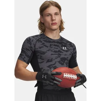 Pánské tričko Under Armour Pánské tričko UA HG Printed SS 6009657-001 Černá XXL