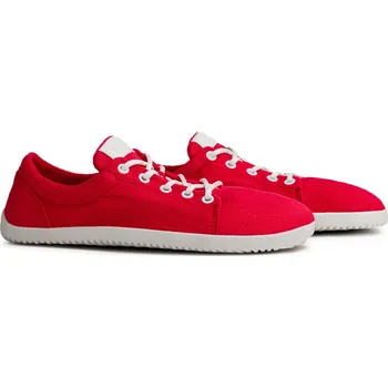 Dámské tenisky Ahinsa shoes Dámské barefoot tenisky Vida Hemp Red 44