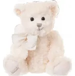 Bukowski BEAU GARCON ANTOINE bílý medvěd s bílou mašlí (40 cm) b500084