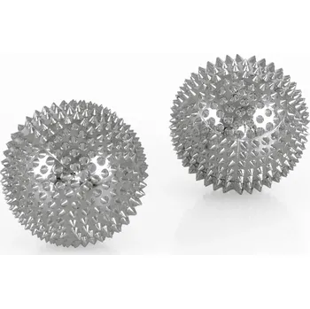 Masáž AFH Magnetické akupunkturní masážní kuličky Ø 45 mm - 2 ks