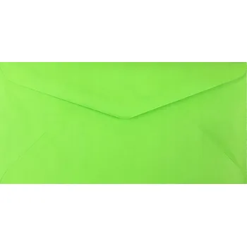 Obálka Barevné obálky zelené trávové 80g DL 10 Ks č. 15C