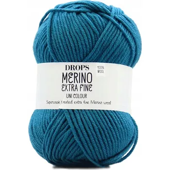 Příze Příze Drops Merino Extra Fine zelená 105 m 50 g
