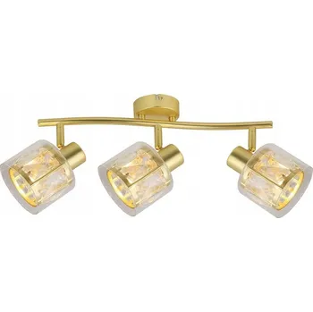 Stropní svítidlo ELMO 3xE14 40W zlaté stropní svítidlo Reality