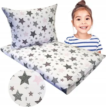 Povlečení Sada povlečení Głęboki Sen 100 x 160 cm bílá