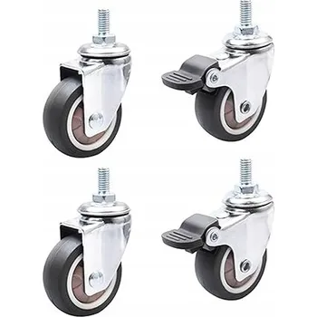 Pojezdové kolečko Otočná kolečka na nábytek, nábytková kolečka