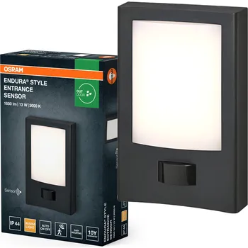 Venkovní osvětlení Venkovní nástěnné svítidlo Osram šedé s integrovaným LED zdrojem 13 W