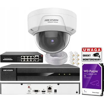 IP kamera Sada pro monitorování Hikvision CCTV-KIT-D180H-8MP