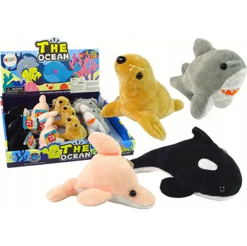 plyšák Mini Plyšák mořská zvířata 4 modely