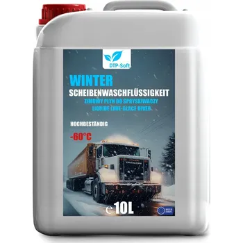 Směs do ostřikovače ZIMNÍ KONCENTRÁT DO OSTŘIKOVAČŮ -60°C S VŮNÍ 10L