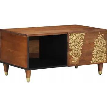 Konferenční stolek Konferenční stolek VidaXL obdélníkový 50 x 80 x 40 cm, béžové odstíny