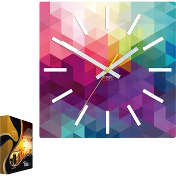 Hodiny Nástěnné hodiny v moderním stylu akrylové Expressio Kulatý Quartzové