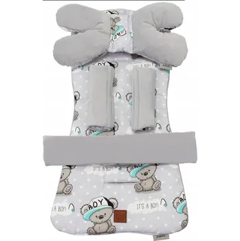 Příslušenství pro přepravu dětí Vložka do kočárku TRIBECE, šedá