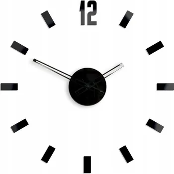 Hodiny Nástěnné hodiny Volan černé 49 Cm