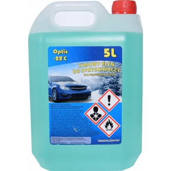 Směs do ostřikovače Zimní kapalina do ostřikovačů Optix s metanolem 5 l, 4 ks
