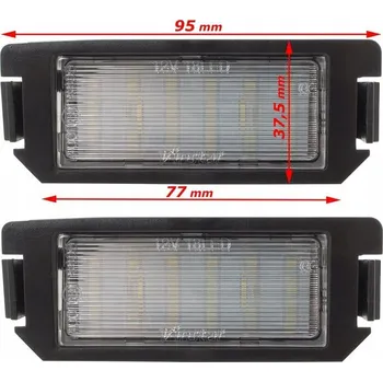 Osvětlení SPZ Osvětlení SPZ (osvětlení registrační značky) Modecar DA-23514