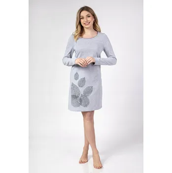 Dámská košile REGINA dámská košile s dlouhým rukávem 144 j.melanž M