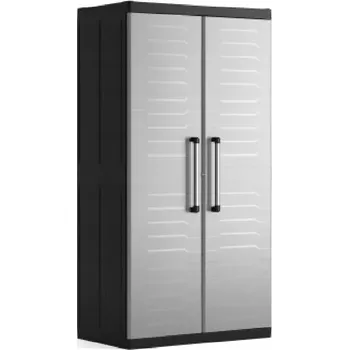 Dílenský regál Plastový skladový regál 100 182 x 89 x 54 cm, nosnost 25 kg na polici