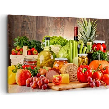 Obraz Velký obraz do obýváku 120x80 gastronomie moderní na plátně obrazy